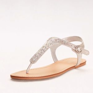 David’s Bridal Sandals